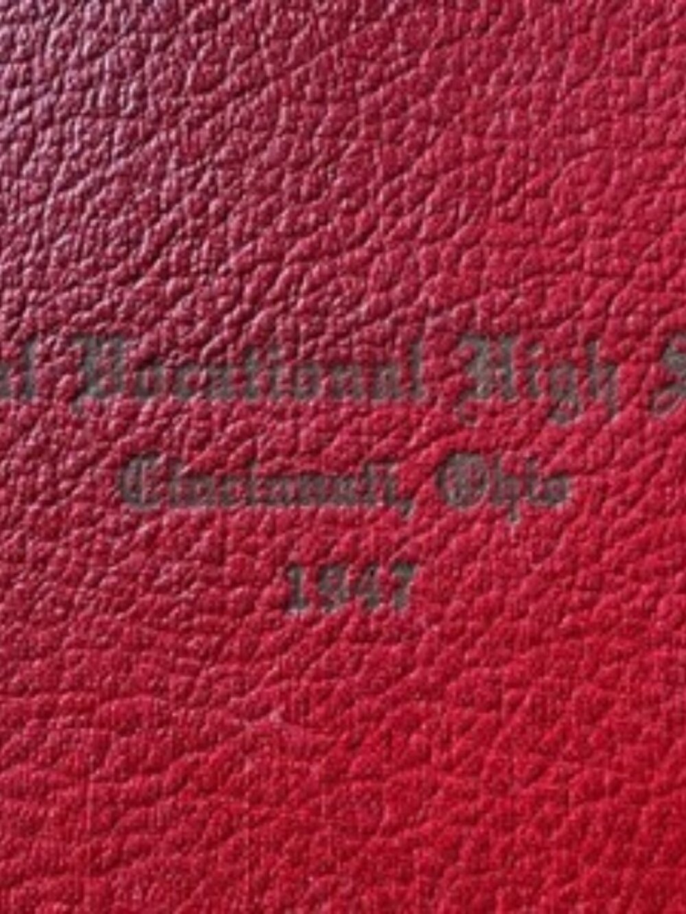 Original Cincinnati Public High School Diploma 1947 Central Vocational School - Picture 2 of 5